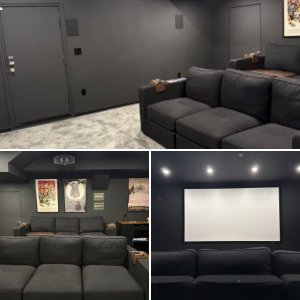 My brand-new home theater